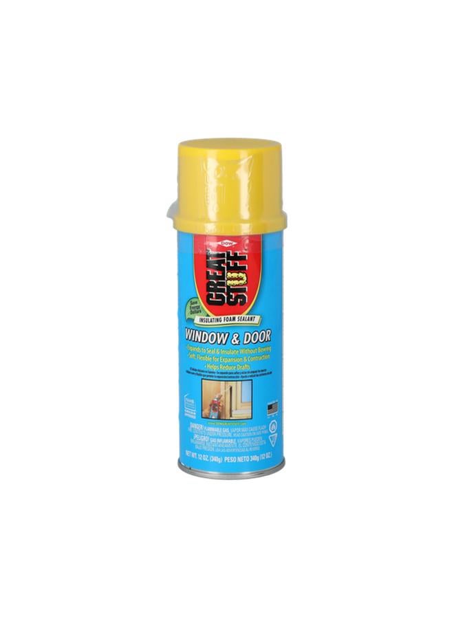 Insulating Foam Sealant for Window and Door Yellow 12oz