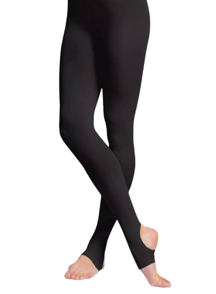 بنطلون ليجن رياضي من سلفي - لون اسود