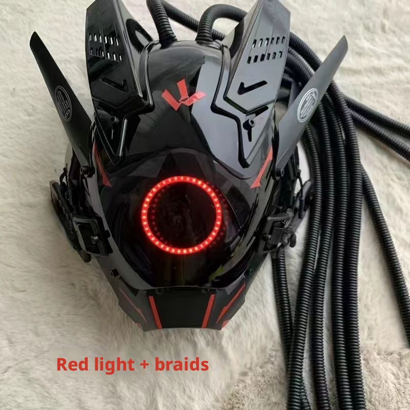 قناع كرنفال أسود بتقنية LED - Image 1