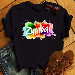 ebay AliExpress shrimp skin wish amazon hot sale zumba printed short sleeve t-shirt womens top 29-Black - pzsku/Z36BEF750728FA7BA586BZ/45/1746232008/dc0e3f85-9af7-4741-b79c-62cd19ddf3d1