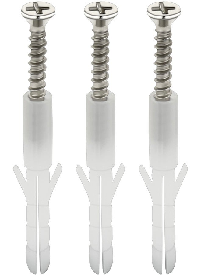 Natural Luxury Heavy Stainless Steel Curtain Support/SS Curtain Holders for Door and Window Curtain Rods with Screw and Wall plug. (12) - Image 4