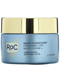 RoC Multi Correxion Even Tone  Lift 5 In 1 Night Cream 1.7 oz 48 g