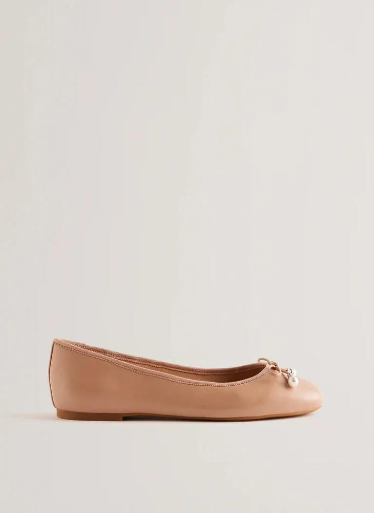 Ted Baker Bow Knot Ballerinas