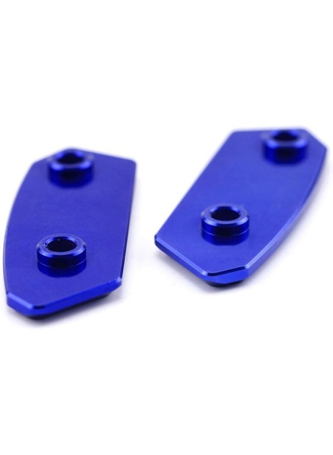 Savage Gear Blue Aluminum Mirror Hole Covers for GSX-R 1000 - Image 2