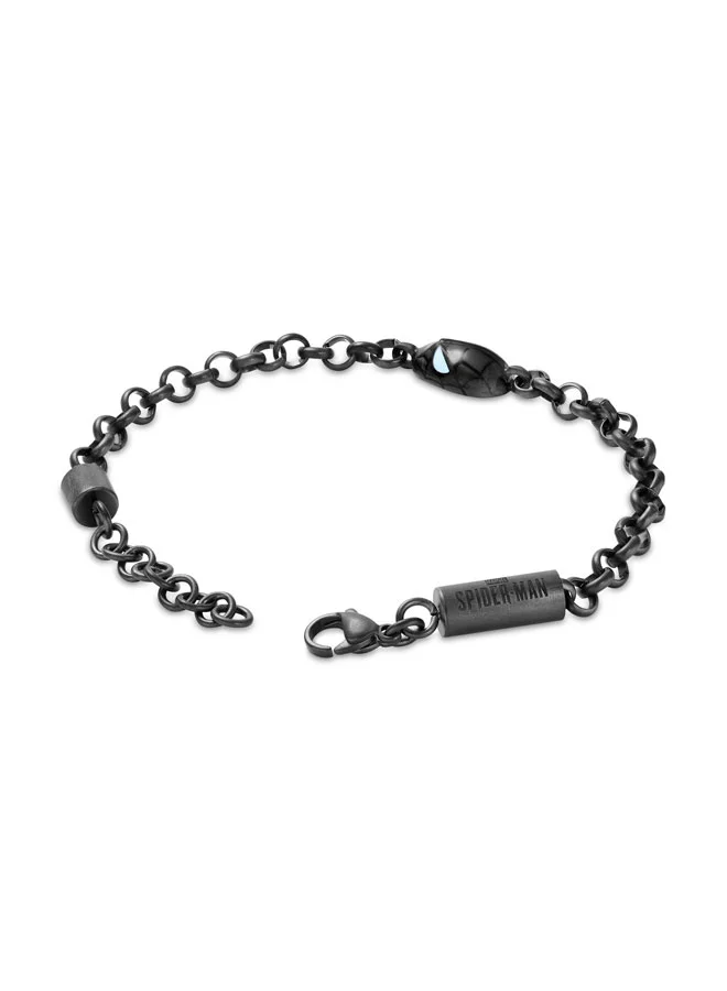 POLICE Web Slinger 2.0 Grey Chain Bracelet Limited Edition for Men