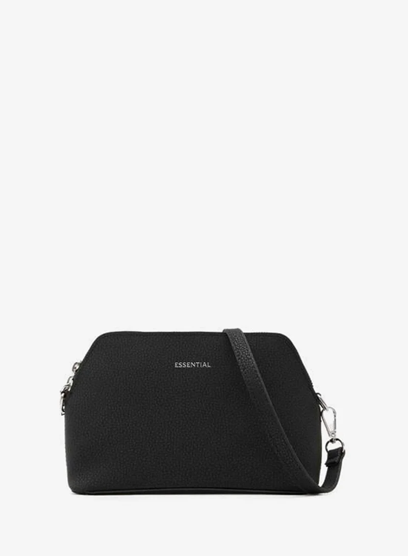 Shule Bags Valley Essential Black Crossbody Bag.