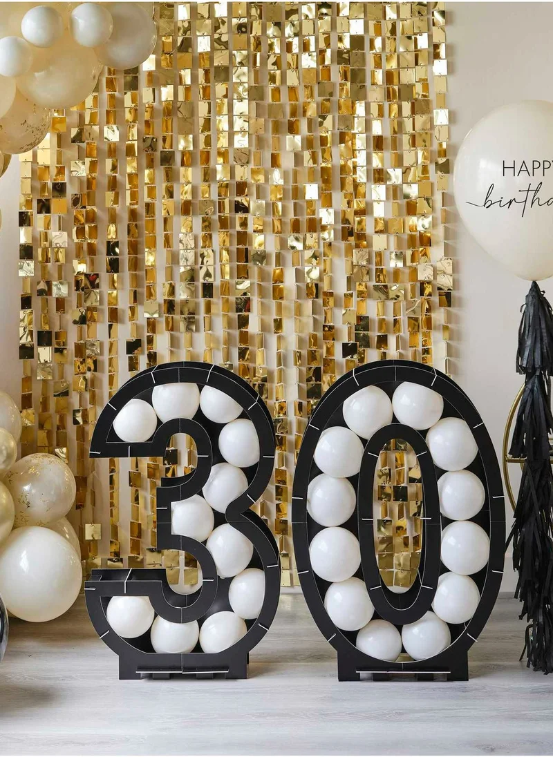 جينجر راي Paper Cup - Birthday - Nude and Black