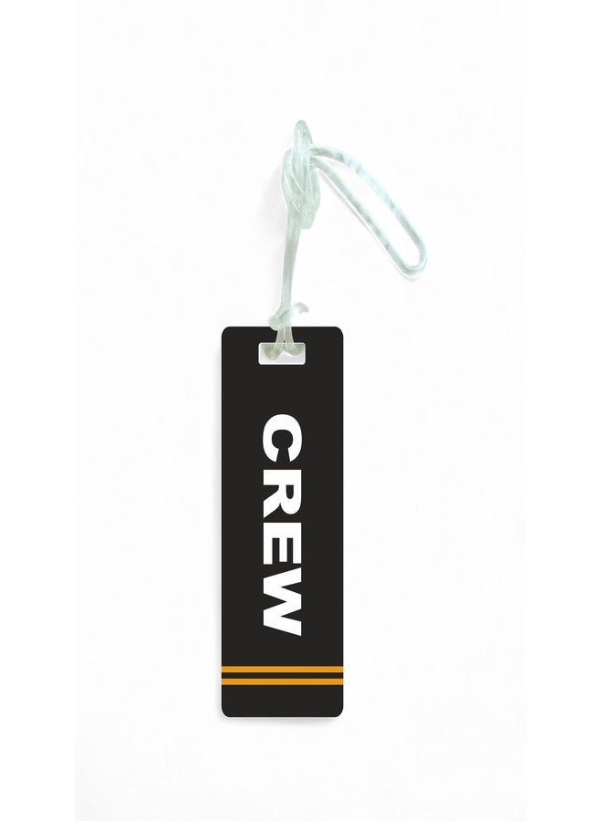 SeQR Custom Airline Luggage Tags for Travel|Durable Waterproof Suitcase Bag Tags with Lost and Found Service|Personalized Name Travel Accessories for Airline Crew and Travelers|Made for Indian Airlines - Image 3