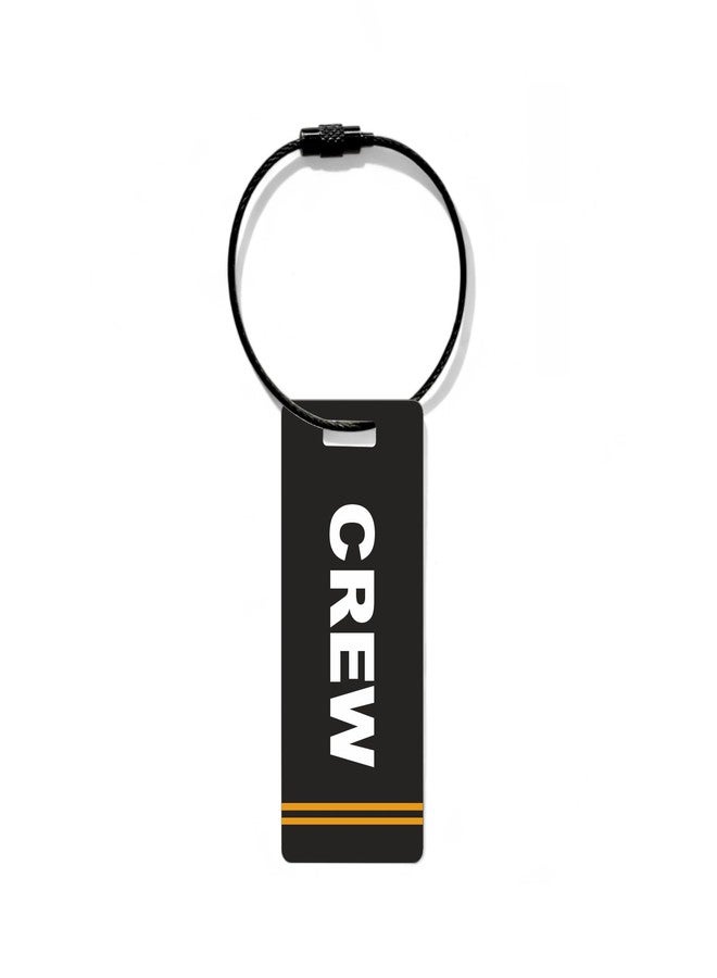 SeQR Custom Airline Luggage Tags for Travel|Durable Waterproof Suitcase Bag Tags with Lost and Found Service|Personalized Name Travel Accessories for Airline Crew and Travelers|Made for Indian Airlines - Image 2