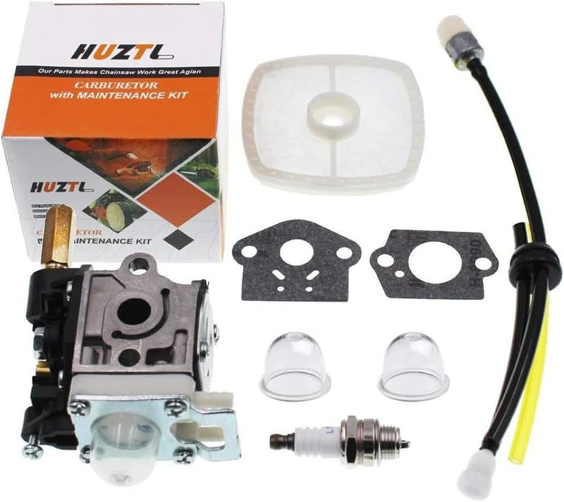 HUZTL Carburetor for Echo GT200 GT201i HC150 HC151 PE200 PE201 PPF210 PPF211 SRM210 SRM211 Trimmer Brushcutter with Fuel Maintenance Kit Spark Plug - Image 1