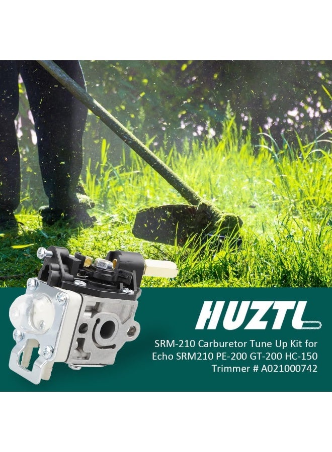HUZTL Carburetor for Echo GT200 GT201i HC150 HC151 PE200 PE201 PPF210 PPF211 SRM210 SRM211 Trimmer Brushcutter with Fuel Maintenance Kit Spark Plug - Image 2