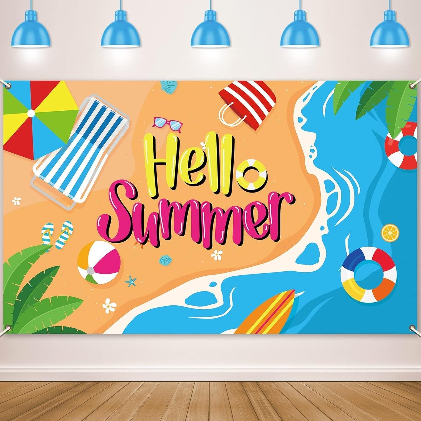 الرائد Al Raied Ars Beach Party Backdrop Banner