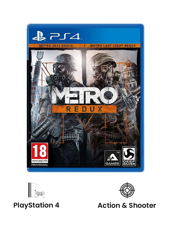 Deep Silver Metro Redux(Intl Version) - Action & Shooter - playstation_4_ps4 - Image 2