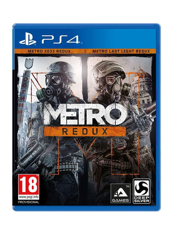 Deep Silver Metro Redux(Intl Version) - Action & Shooter - playstation_4_ps4 - Image 1
