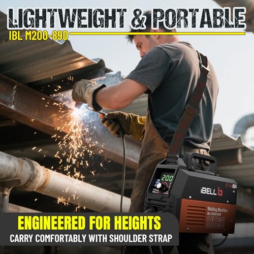 IBELL TOOLS iBELL IBL M200-89D MMA Welding Machine | 200A | Advanced Digital Display | IGBT Inverter Technology | 1.0–3.2mm Electrodes | Compact & Durable | 1-Year Warranty - Image 4