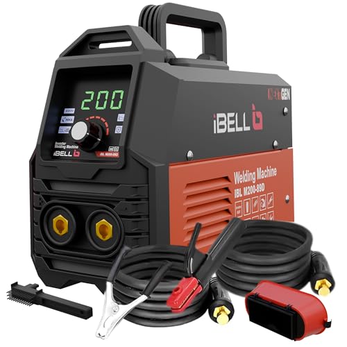 IBELL TOOLS iBELL IBL M200-89D MMA Welding Machine | 200A | Advanced Digital Display | IGBT Inverter Technology | 1.0–3.2mm Electrodes | Compact & Durable | 1-Year Warranty - Image 1