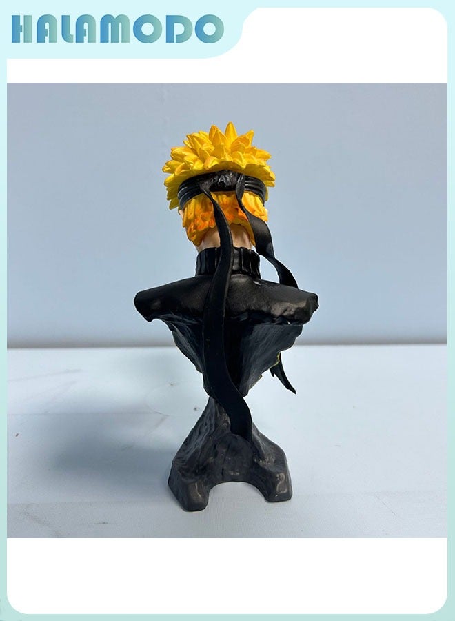 هالامودو مجموعة النينجا الظل النار - تمثال النينجا الظل النار ، مجموعة شخصيات الرسوم المتحركة ، والزينة وهدايا الكنوز 14.5 سم - Image 2