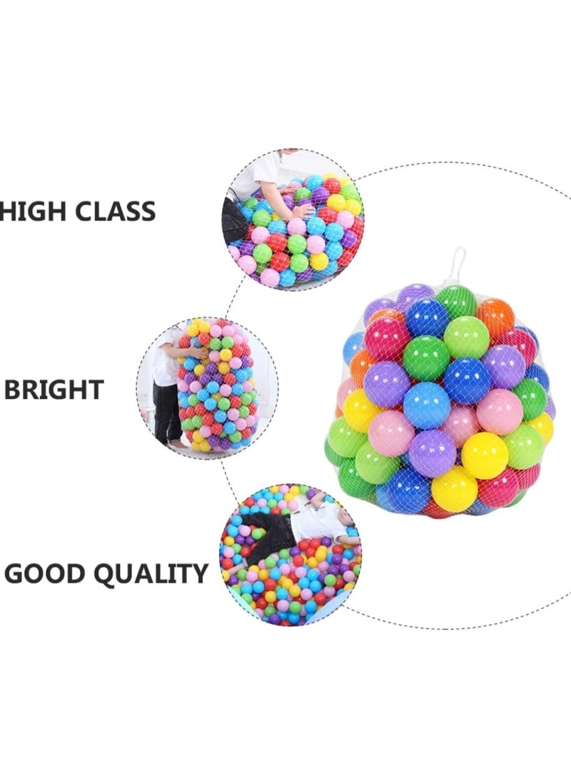 50-Piece Multicolored Soft Ocean Pit Toy Balls Play Set for Kids 1+ Years 31.4x29x18 cm - Image 2