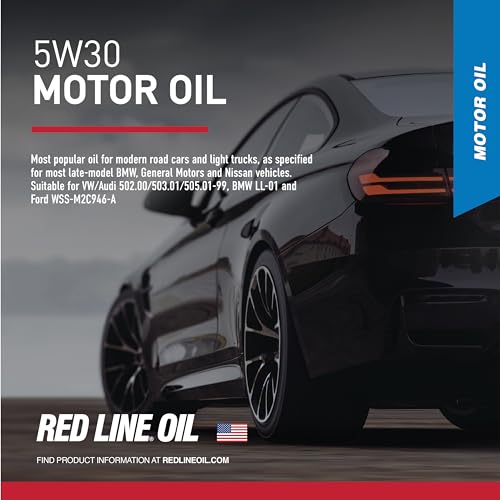 Red Line 15304 SAE 5W30 Fully Synthetic Motor Oil - 1 Quart - Image 2