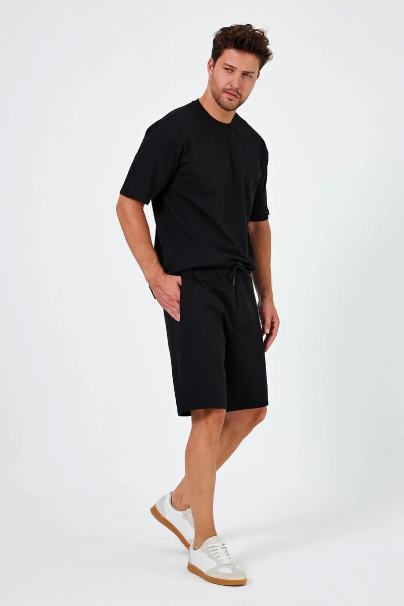 Alexander Gardi Pocket Tied T-Shirt-Shorts Set (E24-Ab-Ts-Şt)