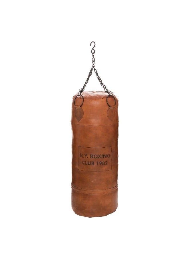 atmosphera High-Quality Loft Leather Boxing Bag Brown 100 cm 185987 - Image 1