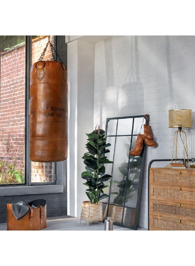 atmosphera High-Quality Loft Leather Boxing Bag Brown 100 cm 185987 - Image 2