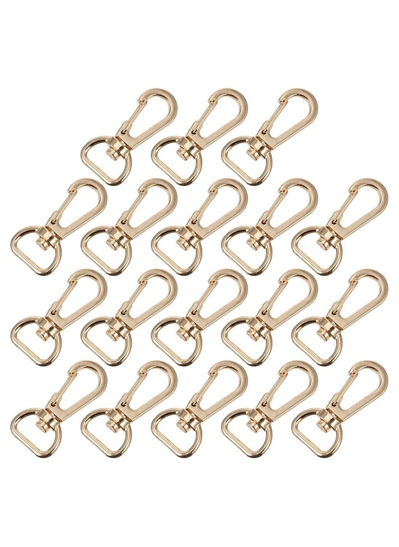 Generic - Swivel Snap Hooks, 20Pcs Lobster Claw Clasp Quick Release Clasp Trigger Snap Hook for Backpack Shoulder Bag Lanyard Sewing Projects - Image 1