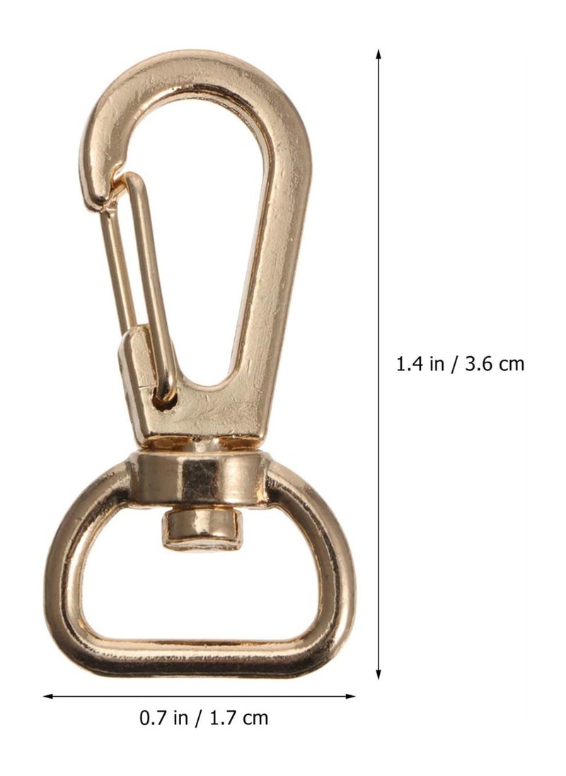 Generic - Swivel Snap Hooks, 20Pcs Lobster Claw Clasp Quick Release Clasp Trigger Snap Hook for Backpack Shoulder Bag Lanyard Sewing Projects - Image 1