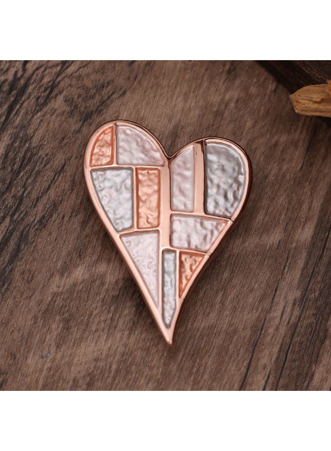 Enamel Geometric Fashionable And Creative High-end Brooch