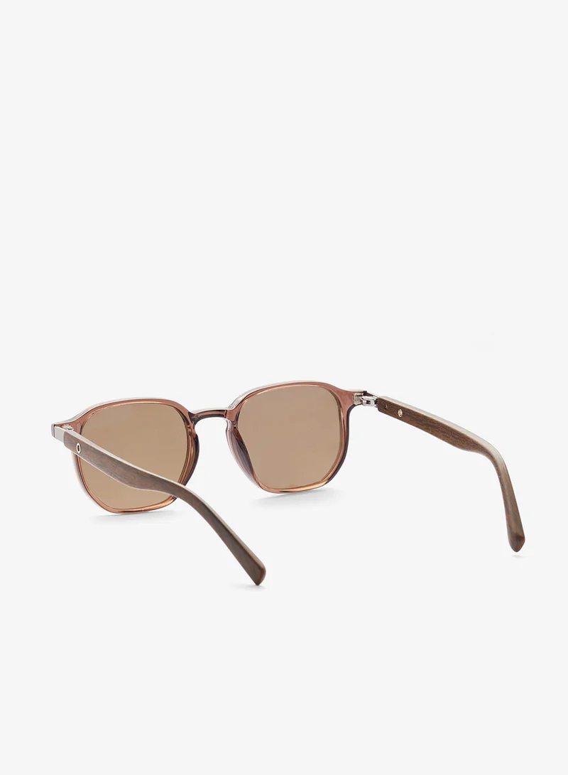 سفنتي فايف Polarized Lens Square Aviatoe Sunglasses