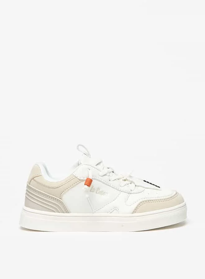 لي كوبر Boys' Panelled Slip-On Sneakers with Pull Tabs