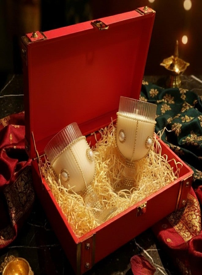 مجموعة شموع ديا من ديلي آلي | شموع مضيئة لتزيين المنزل واحتفالات ديوالي | هدية مثالية لعيد ديوالي، وحفلات الزفاف، والمناسبات الاحتفالية (مجموعة شموع معطرة برائحة اللؤلؤ) - Image 2