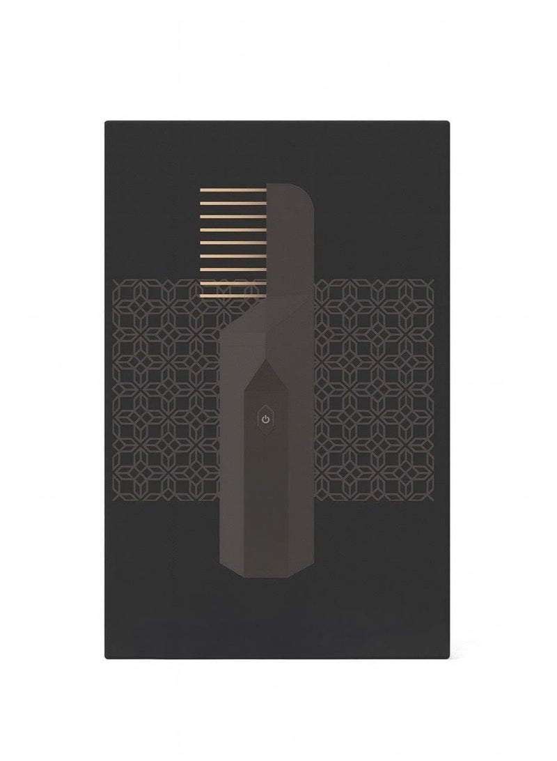 مبخرة شعر كهربائية محمولة باليد وقابلة لإعادة الشحن بمنفذ USB - Image 1