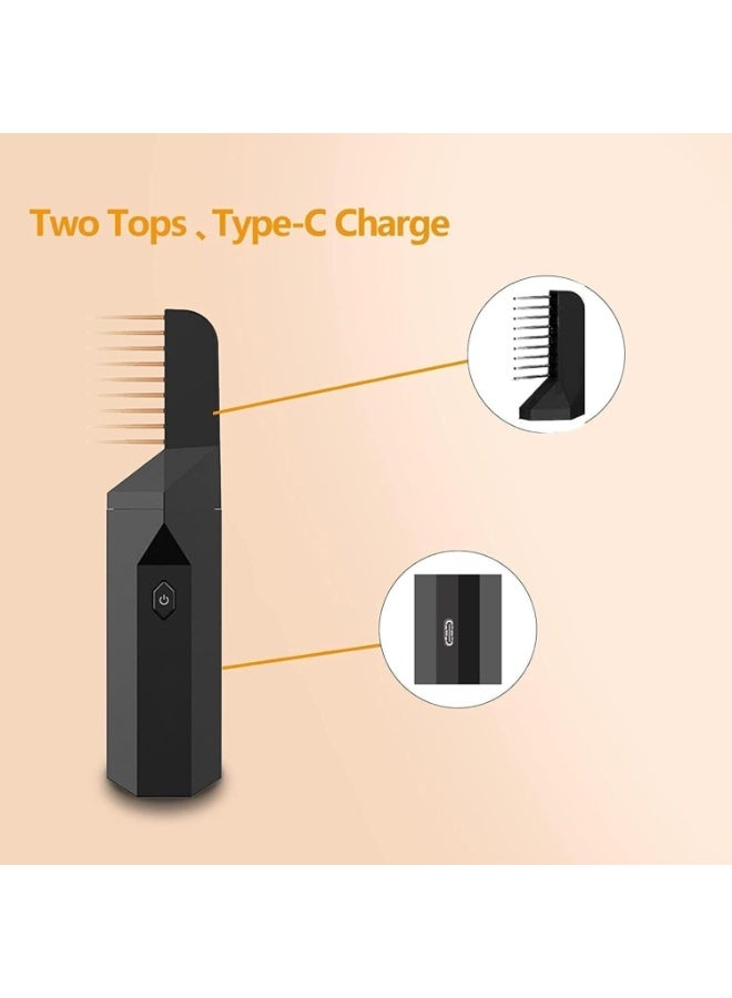 مبخرة شعر كهربائية محمولة باليد وقابلة لإعادة الشحن بمنفذ USB - Image 4