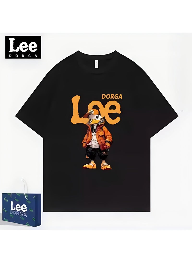 LEE New Fashionable Casual LEE Co Branded T-shirt