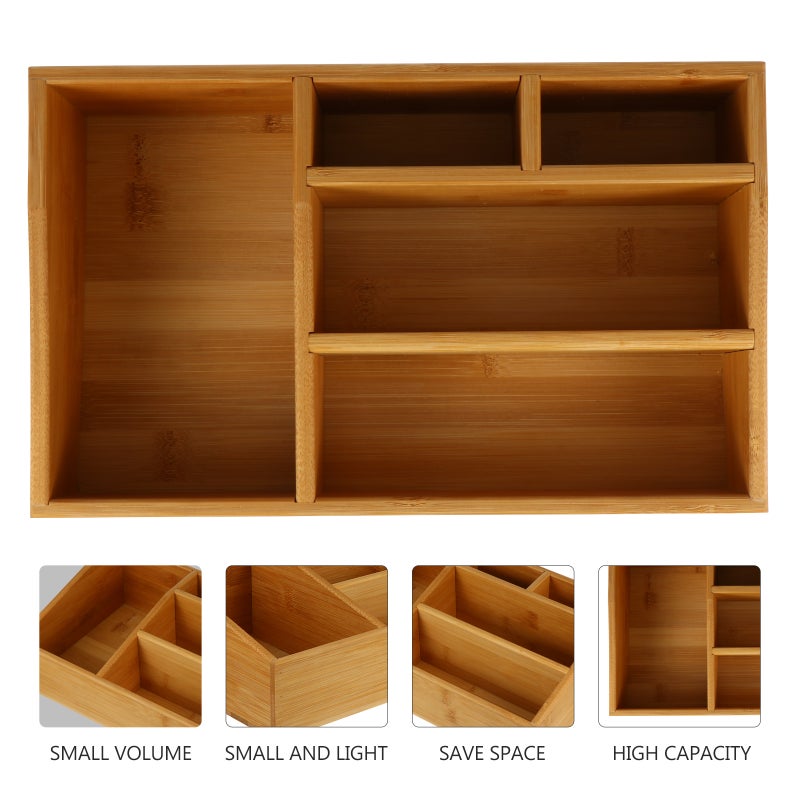 Desktop Storage Holder Small Multi-grid Organizing Box House Organize Supplies - Image 1