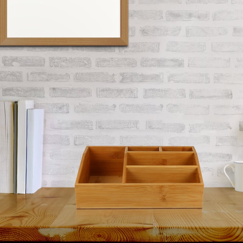 Desktop Storage Holder Small Multi-grid Organizing Box House Organize Supplies - Image 2