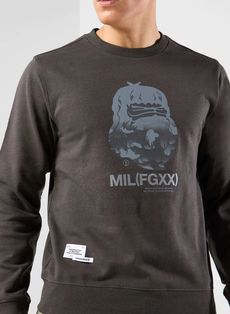 FINGERCROXX Logo Sweatshirt