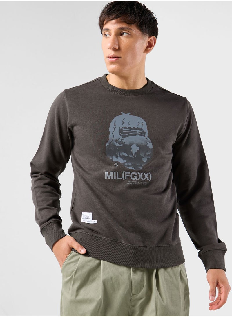 FINGERCROXX - Logo Sweatshirt - Image 1