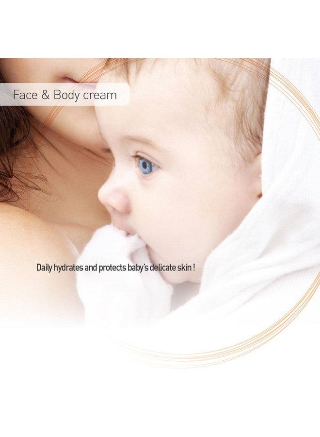 موراز كريم الوجه والجسم للأطفال - محلول للعناية ببشرة الأطفال غني بزيت الجوجوبا - كريم للأطفال لتهدئة التهيج ومنع جفاف البشرة - 3.4 أونصة - Image 4