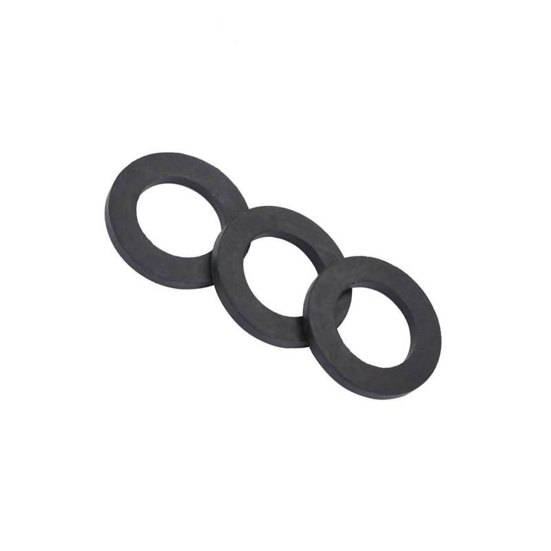 Rubber Washer 12-Piece Kit 1/2 Inch 3/4 Inch 1 Inch Black Sealing Washers - for Water and Hydraulic Fittings - DIY Fastener Repair Set for Home Use - Image 2