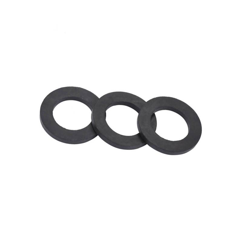 Rubber Washer 12-Piece Kit 1/2 Inch 3/4 Inch 1 Inch Black Sealing Washers - for Water and Hydraulic Fittings - DIY Fastener Repair Set for Home Use - Image 5