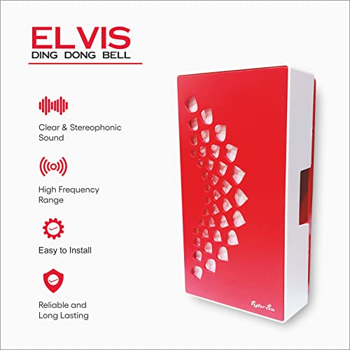 Fybros Elvis Ding Dong Doorbell For Home | 2 Year Warranty |- Made in India - Image 3