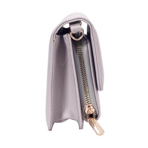 Lino Perros Women Soft Grey Sling Bag - Image 4