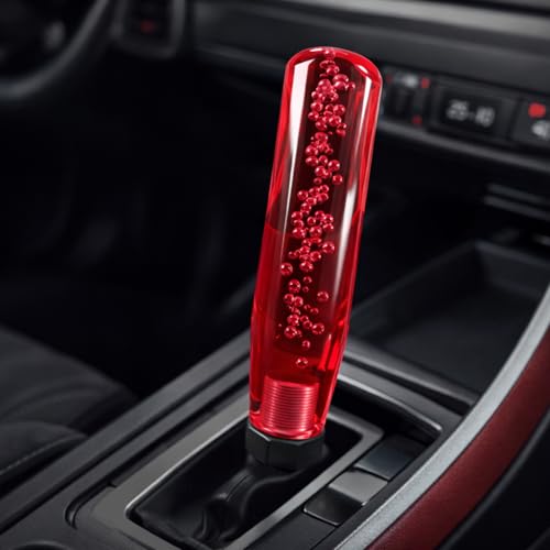 YOURKARTS.COM Gear Shift Knob Crystal Bubble Styling – 15CM Sporty Handle Gear Head for Manual/Automatic Cars (Blue) | Sleek and Eye-Catching | car Accessories 2025 - Image 1