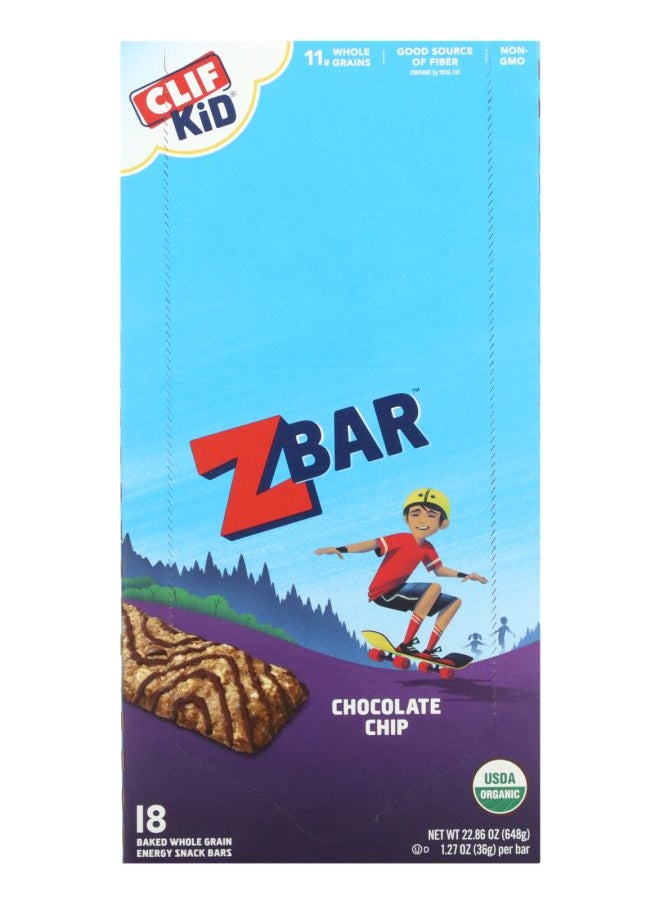 Clif Kid Organic Z Bar Chocolate Chip 18 Bars 1.27 oz (36 g) Each - pzsku/Z36C14104AAB3A77CC267Z/45/_/1729077785/b2effc8b-3f7f-474c-bd1c-61c21ddf02ba