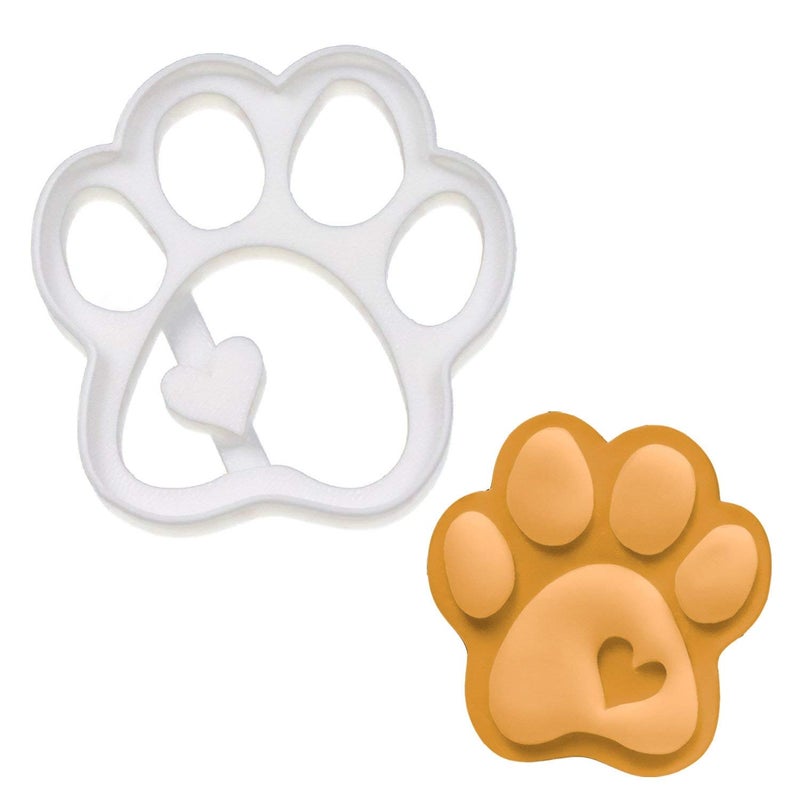 Cute Paw cookie cutter  Large 1 piece  Bakerlogy