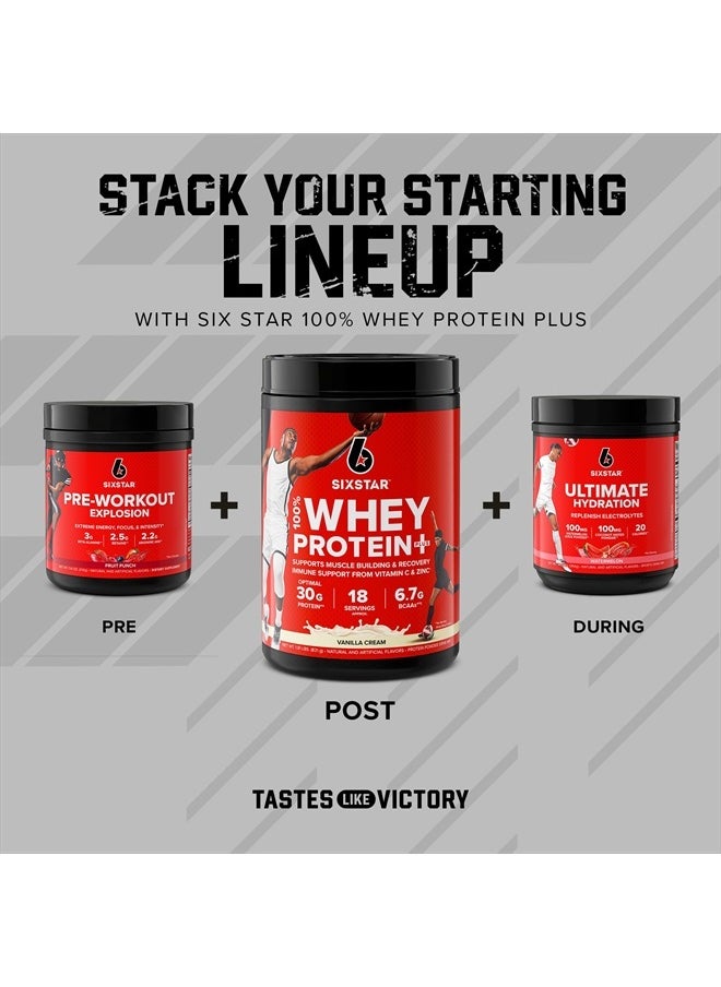 SIX STAR Elite Series 100% Whey Protein Plus Vanilla Cream 1.8lbs US  - Image 4