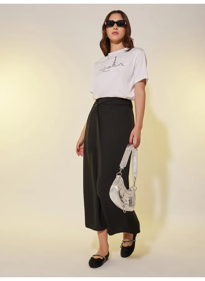 Take Two Take Two Graphic Print Round Neck Regular Fit T-Shirt