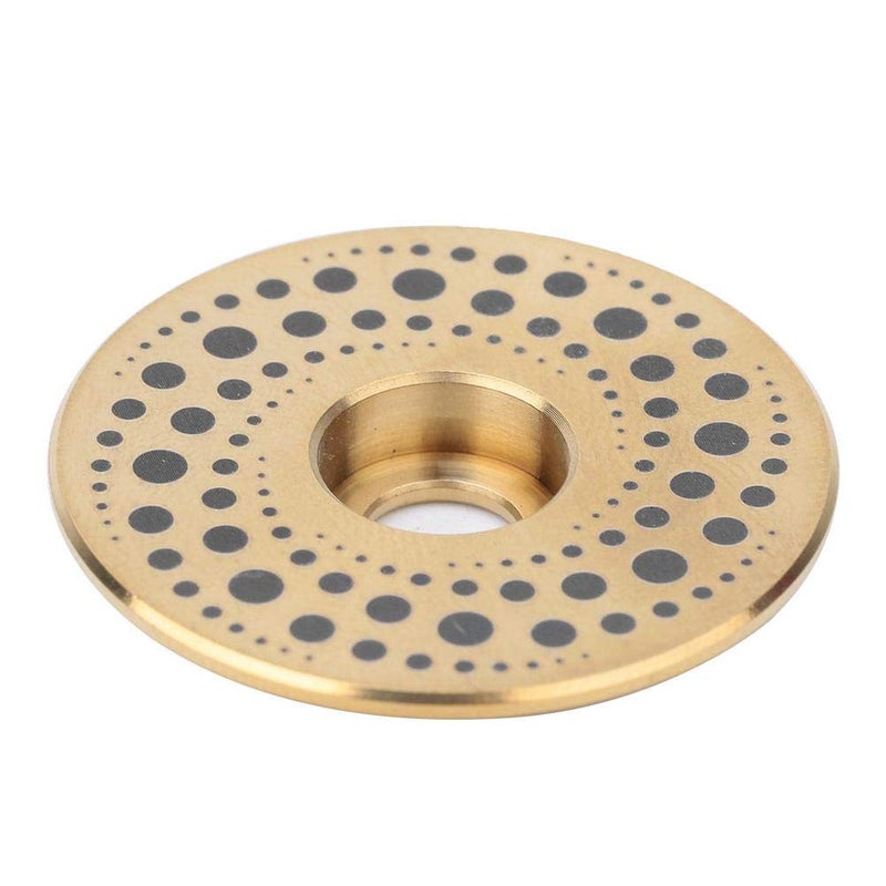 Nikou Bicycle Headset Cap-Strong and durable unique style titanium alloy Headset Top Cap is suitable for mountain bikes and road bikes(gold) - Image 2